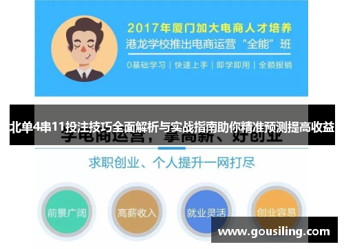 北单4串11投注技巧全面解析与实战指南助你精准预测提高收益